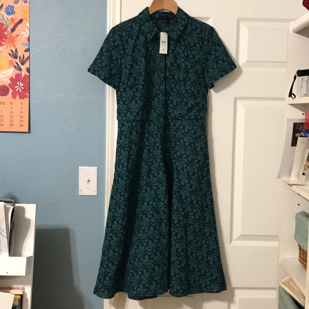 Ann Taylor Button Up Dress